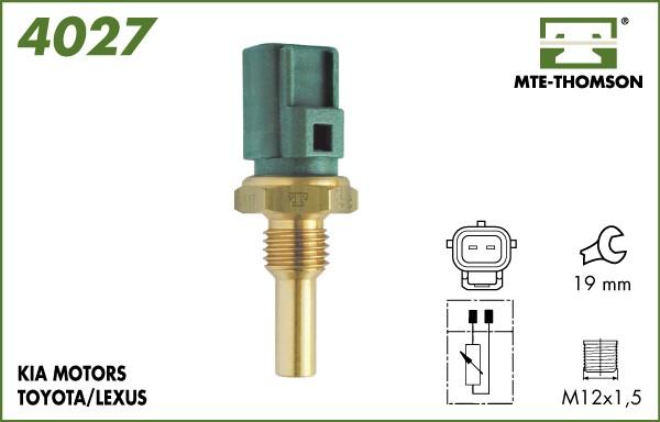 MTE-Thomson 4027 - Датчик, температура охлаждающей жидкости autosila-amz.com