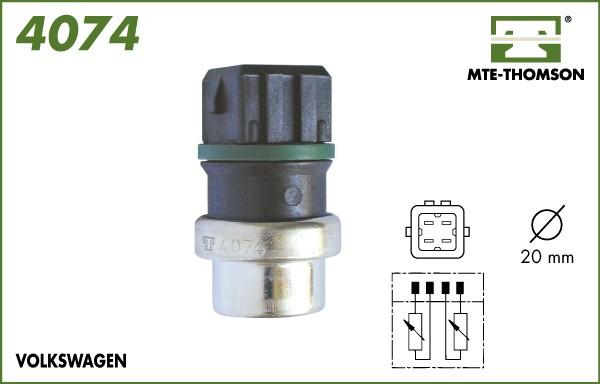 MTE-Thomson 4074 - Датчик, температура охлаждающей жидкости autosila-amz.com