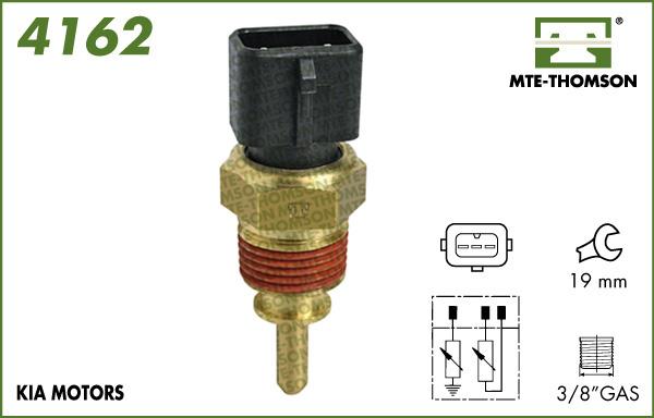 MTE-Thomson 4162 - Датчик, температура охлаждающей жидкости autosila-amz.com