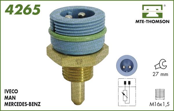 MTE-Thomson 4265 - Датчик, температура охлаждающей жидкости autosila-amz.com