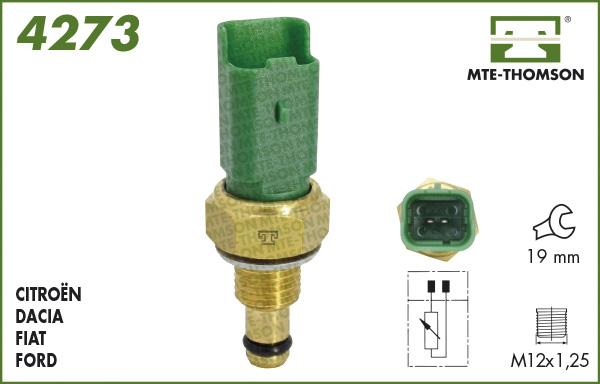 MTE-Thomson 4273 - Датчик, температура охлаждающей жидкости autosila-amz.com