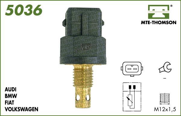 MTE-Thomson 5036 - Датчик, температура впускаемого воздуха autosila-amz.com