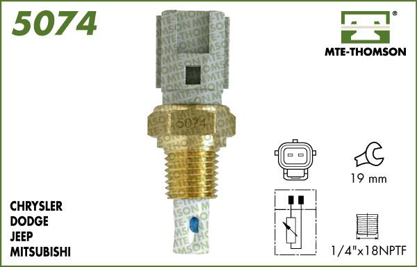 MTE-Thomson 5074 - Датчик, температура впускаемого воздуха autosila-amz.com