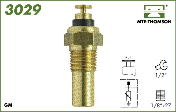 MTE-Thomson 3029 - Датчик, температура охлаждающей жидкости autosila-amz.com