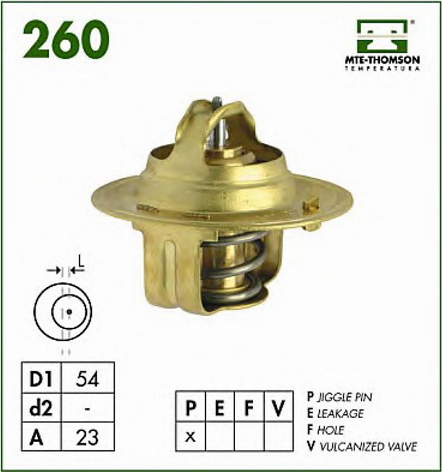 MTE-Thomson 26082 - Термостат охлаждающей жидкости / корпус autosila-amz.com