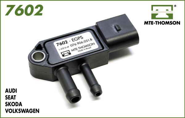MTE-Thomson 7602 - Датчик, давление выхлопных газов autosila-amz.com