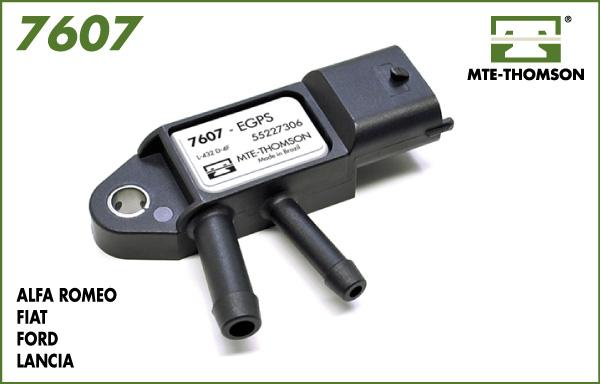 MTE-Thomson 7607 - Датчик, давление выхлопных газов autosila-amz.com