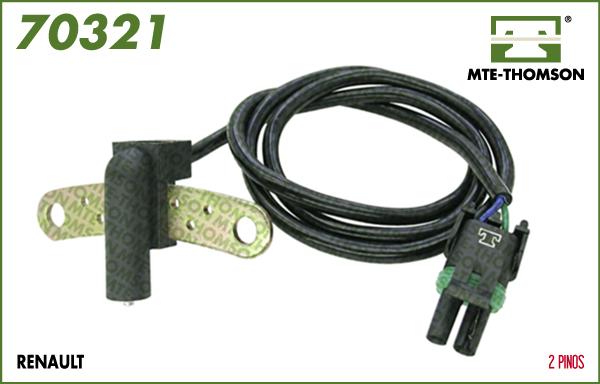 MTE-Thomson 70321 - Датчик импульсов, коленвал autosila-amz.com