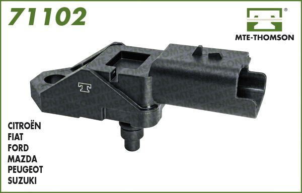 MTE-Thomson 71102 - Датчик, давление во впускной трубе autosila-amz.com