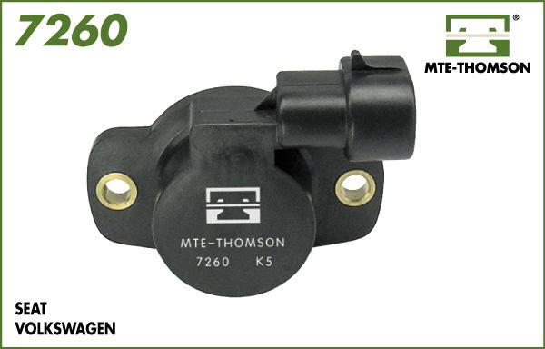 MTE-Thomson 7260 - Датчик, положение дроссельной заслонки autosila-amz.com
