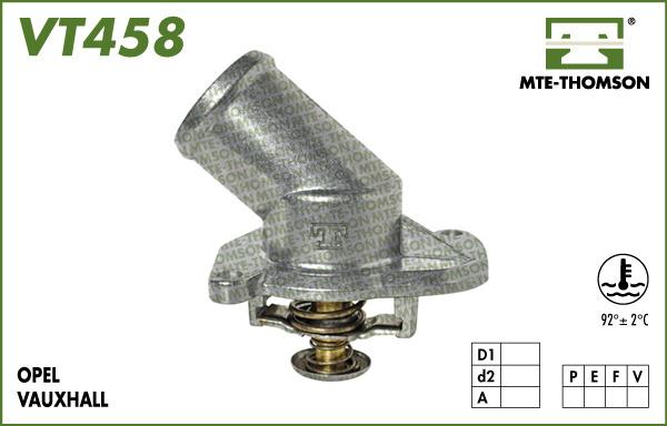 MTE-Thomson VT458.92 - Термостат охлаждающей жидкости / корпус autosila-amz.com
