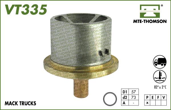MTE-Thomson VT335.82 - Термостат охлаждающей жидкости / корпус autosila-amz.com
