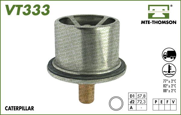 MTE-Thomson VT333.88 - Термостат охлаждающей жидкости / корпус autosila-amz.com