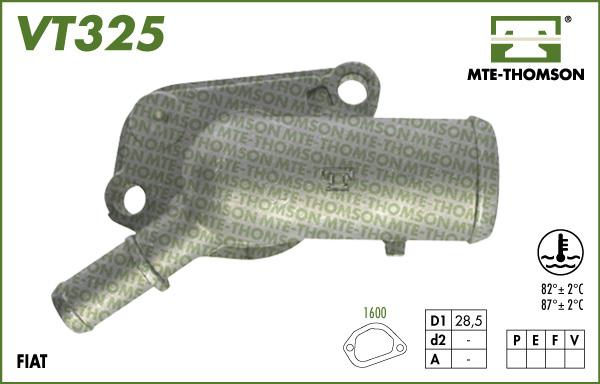 MTE-Thomson VT325.87 - Термостат охлаждающей жидкости / корпус autosila-amz.com