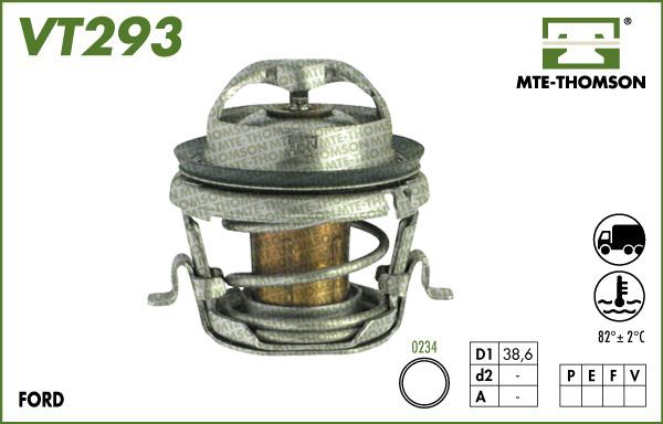 MTE-Thomson VT293.88 - Термостат охлаждающей жидкости / корпус autosila-amz.com