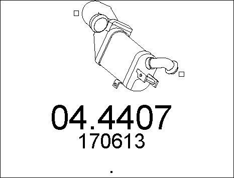 MTS 04.4407 - Катализатор autosila-amz.com