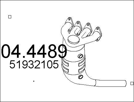 MTS 04.4489 - Катализатор autosila-amz.com