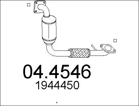 MTS 04.4546 - Катализатор autosila-amz.com