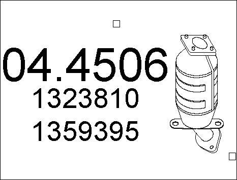 MTS 04.4506 - Катализатор autosila-amz.com