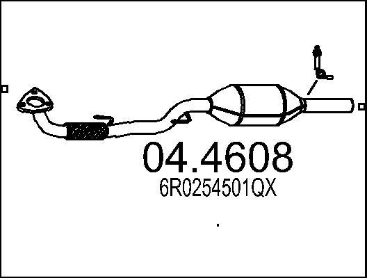 MTS 04.4608 - Катализатор autosila-amz.com