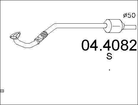 MTS 04.4082 - Катализатор autosila-amz.com