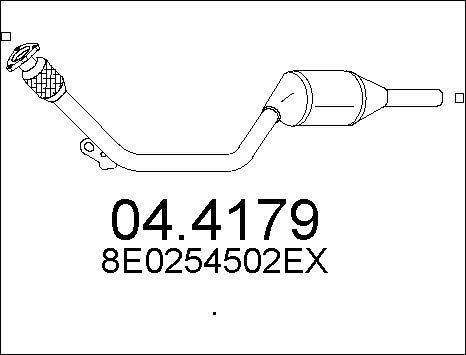 MTS 04.4179 - Катализатор autosila-amz.com