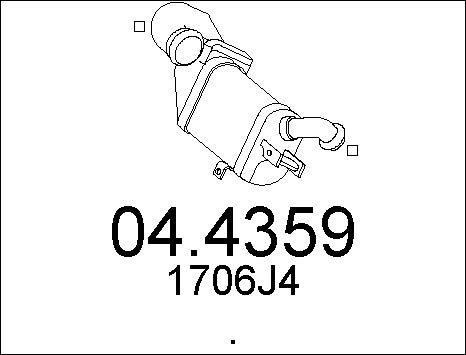 MTS 04.4359 - Катализатор autosila-amz.com