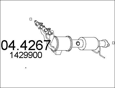 MTS 04.4267 - Катализатор autosila-amz.com