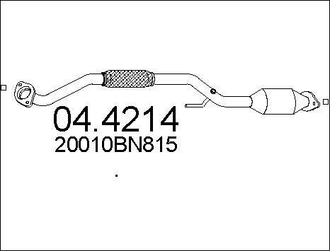 MTS 04.4214 - Катализатор autosila-amz.com