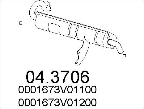 MTS 04.3706 - Катализатор autosila-amz.com