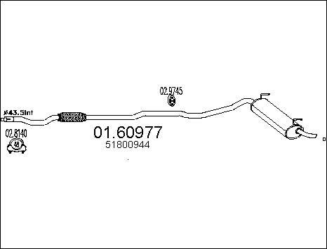 MTS 01.60977 - Глушитель выхлопных газов, конечный autosila-amz.com