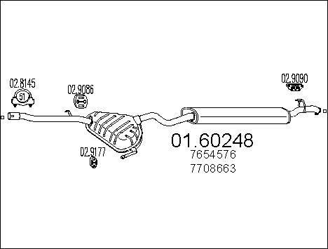 MTS 01.60248 - Глушитель выхлопных газов, конечный autosila-amz.com