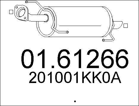 MTS 01.61266 - Глушитель выхлопных газов, конечный autosila-amz.com