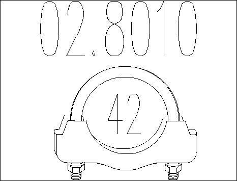 MTS 02.8010 - Соединительные элементы, система выпуска autosila-amz.com