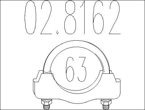 MTS 02.8162 - Соединительные элементы, система выпуска autosila-amz.com