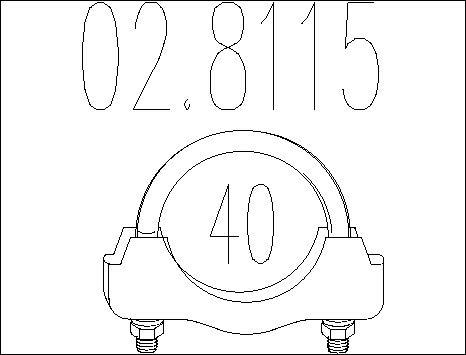MTS 02.8115 - Соединительные элементы, система выпуска autosila-amz.com