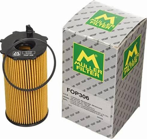 Muller Filter FOP306 - Масляный фильтр autosila-amz.com