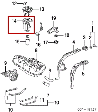 MV-Parts MV-PKF-830 - Топливный фильтр autosila-amz.com