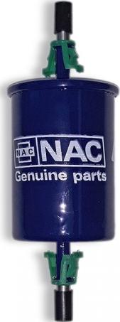 NAC 5502 - Фильтр топливный для ВАЗ инжектор под клипсу, Matiz, Lanos, Lacetti 04--, Spark 05--, Gentra 13-,Gre autosila-amz.com
