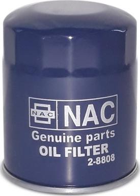 NAC 8808 - Масляный фильтр autosila-amz.com