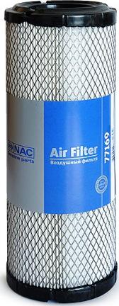 NAC 77169 - Воздушный фильтр, двигатель autosila-amz.com