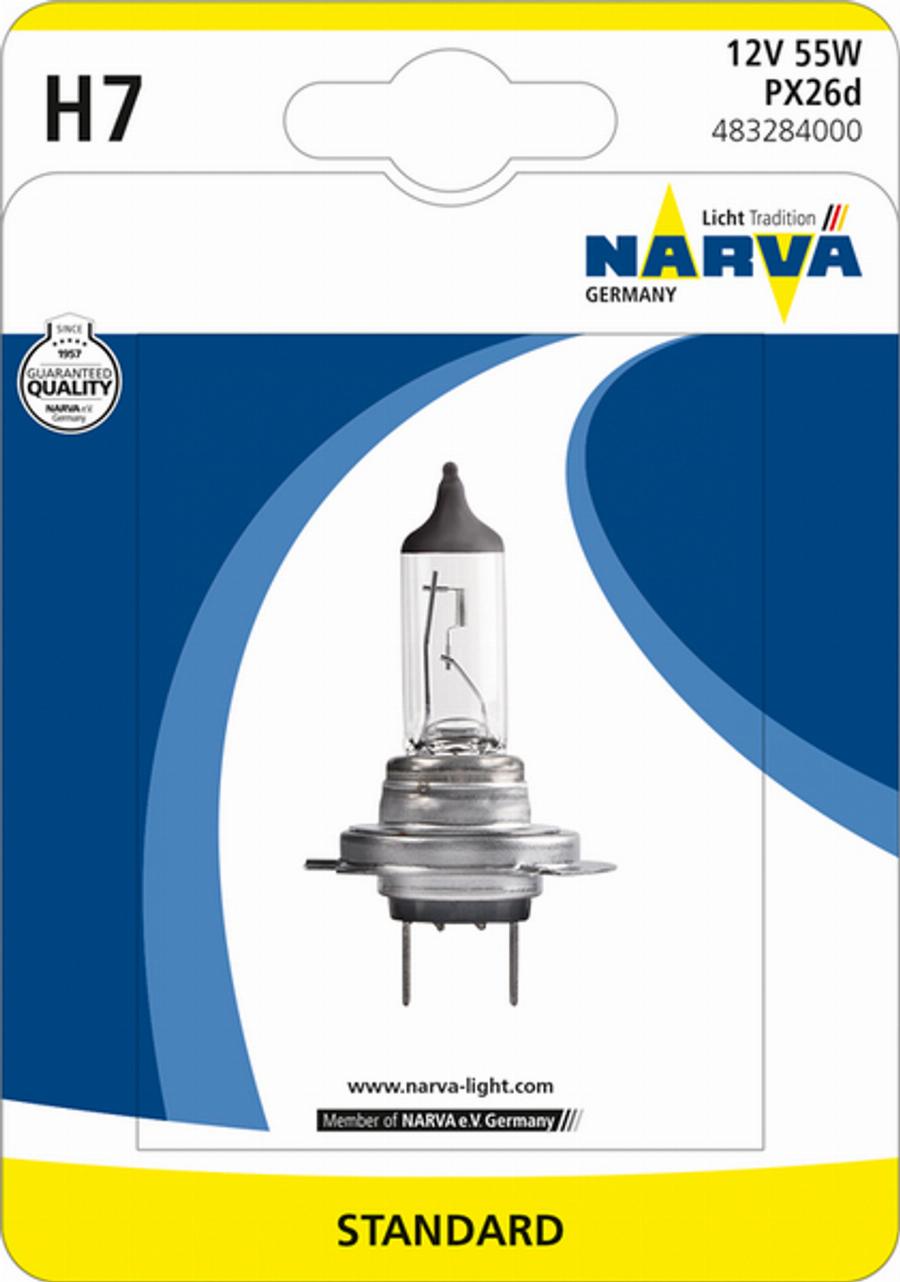 Narva 48328B - Лампа накаливания, фара дневного освещения autosila-amz.com
