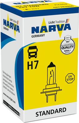 Narva 487283000 - Лампа накаливания, фара дальнего света autosila-amz.com