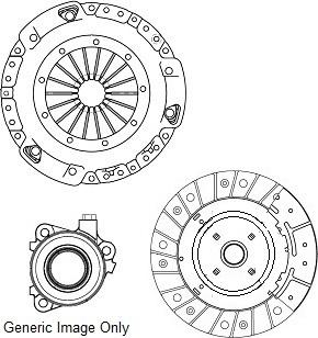 National CK10043-54 - Комплект сцепления autosila-amz.com