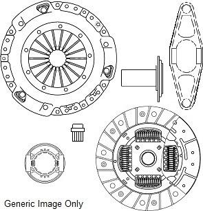 NATIONAL CK10027 - Комплект сцепления autosila-amz.com