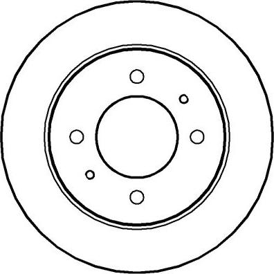 Triscan 1115-P90811 - Тормозной диск autosila-amz.com