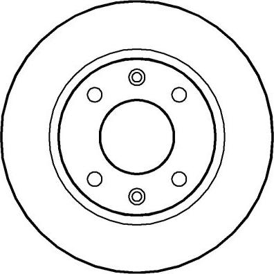 National NBD946 - Тормозной диск autosila-amz.com