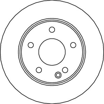 NK 203345 - Тормозной диск autosila-amz.com