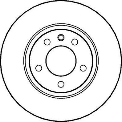 National NBD599 - Тормозной диск autosila-amz.com