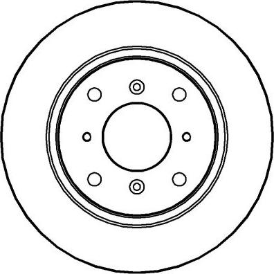 BOSCH 986478680 - Тормозной диск autosila-amz.com